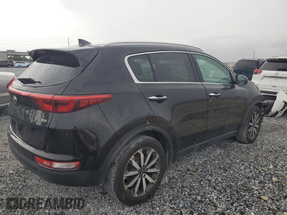 2017 Kia Sportage EX z VIN KNDPN3AC9H7168877, wystawiony jako Copart lot #59339935 z przebiegiem 78 053 mil mil oraz Szkoda całkowita • Salvage title. Historia ofert i sprzedaży dostępna na DreamBid. Obrazek 3.