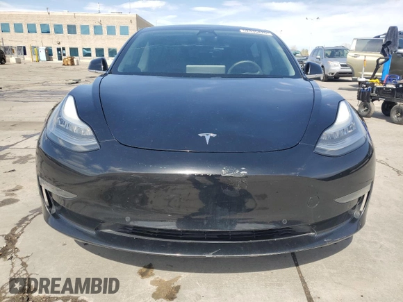 2020 Tesla Model 3 Long Range with VIN 5YJ3E1EB4LF599909, listed as a Copart auction lot 52435425 with 118,574 mi miles and Salvage Title. Bid and sale history available at DreamBid. Image 5.