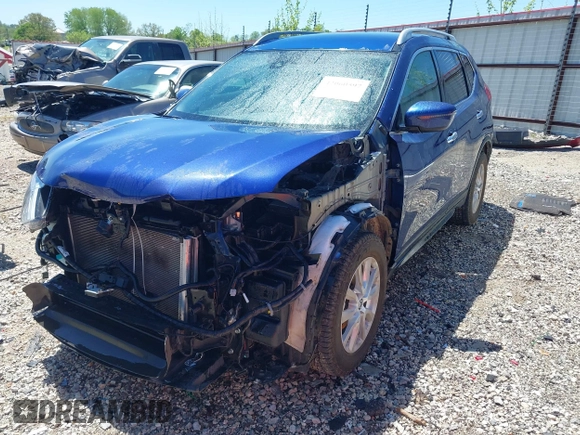 2019 Nissan Rogue SV with VIN 5N1AT2MT0KC705437, listed as a IAAI auction lot 42060597 with 98,555 mi miles and . Bid and sale history available at DreamBid. Image 22.
