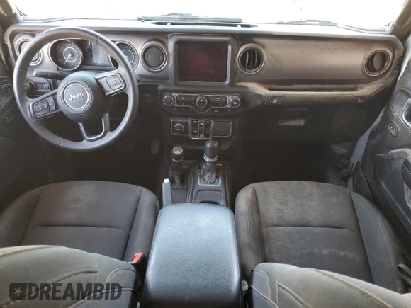 2023 Jeep Gladiator Sport S с VIN 1C6HJTAG6PL506946, выставлен на аукционе Copart как лот 57903315 с пробегом 48 169 миль миль и Чистый • Clean title. История ставок и продаж доступна на DreamBid. Изображение 8.