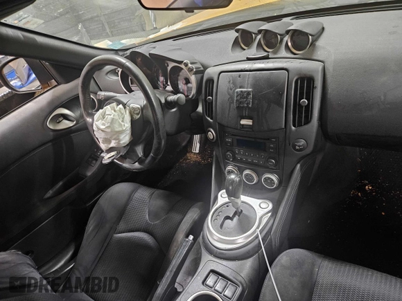 2017 Nissan 370Z with VIN JN1AZ4EH9HM955466, listed as a Copart auction lot 59367625 with 151,694 mi miles and Salvage title. Bid and sale history available at DreamBid. Image 9.