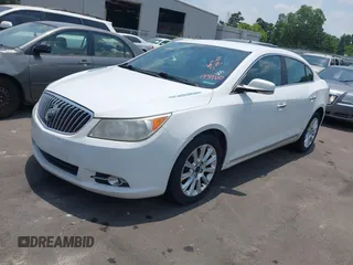 2013 Buick LaCrosse Leather with VIN 1G4GC5E30DF195960, listed as a IAAI auction lot 42362060 with 211,258 mi miles and . Bid and sale history available at DreamBid. Image 2.