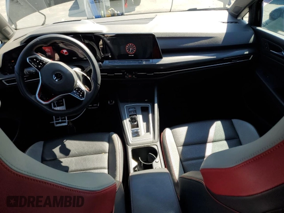 2022 Volkswagen Golf GTI Autobahn with VIN WVW587CD9NW206492, listed as a Copart auction lot 71097764 with 32,074 mi miles and Salvage Title. Bid and sale history available at carsss.com. Image 8.