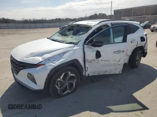 2022 Hyundai Tucson SEL with VIN 5NMJCCAE4NH029922, listed as a Copart auction lot 50301685 with 92,345 mi miles and Salvage Title. Bid and sale history available at carsss.com. Image 1.