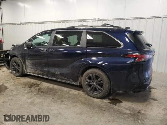 2024 Toyota Sienna XSE z VIN 5TDDSKFC2RS117341, wystawiony jako Copart lot #46500865 z przebiegiem 14 637 mil mil oraz Szkoda całkowita • Salvage title. Historia ofert i sprzedaży dostępna na DreamBid. Obrazek 2.