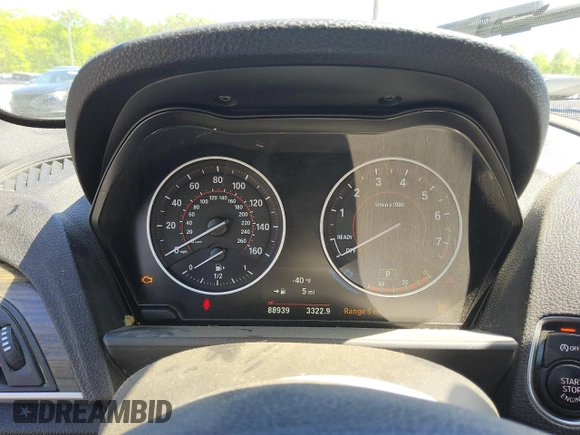 2016 BMW 2 Series 228i xDrive with VIN WBA1G9C53GV726361, listed as a Copart auction lot 52110745 with 88,939 mi miles and Clean title. Bid and sale history available at DreamBid. Image 9.
