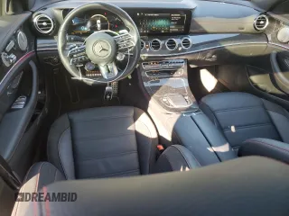 2022 Mercedes-Benz E 53 AMG with VIN W1KZF6BB2NB033056, listed as a Copart auction lot 47609075 with 28,661 mi miles and Salvage Title. Bid and sale history available at DreamBid. Image 8.