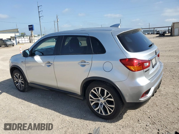 2018 Mitsubishi Outlander ES with VIN JA4AP3AU4JU018167, listed as a Copart auction lot 53749245 with 106,273 mi miles and Salvage title. Bid and sale history available at DreamBid. Image 2.