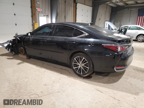 2022 Lexus ES 250 with VIN 58AD11D15NU009398, listed as a Copart auction lot 41675595 with 92,299 mi miles and Salvage title. Bid and sale history available at DreamBid. Image 2.