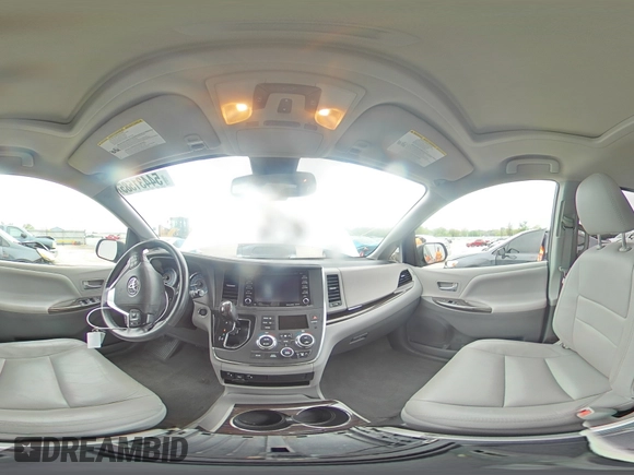 2018 Toyota Sienna XLE Auto Access Seat with VIN 5TDYZ3DC1JS920846, listed as a Copart auction lot 54431585 with 73,182 mi miles and Salvage Title. Bid and sale history available at DreamBid. Image 16.