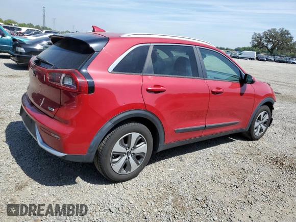 2018 Kia Niro LX with VIN KNDCB3LCXJ5109035, listed as a Copart auction lot 48902255 with 67,034 mi miles and Salvage Title. Bid and sale history available at carsss.com. Image 3.