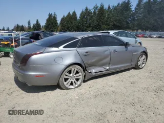 2011 Jaguar XJ with VIN SAJWA2GB2BLV17314, listed as a Copart auction lot 53533495 with 95,899 mi miles and Salvage Title. Bid and sale history available at carsss.com. Image 3.
