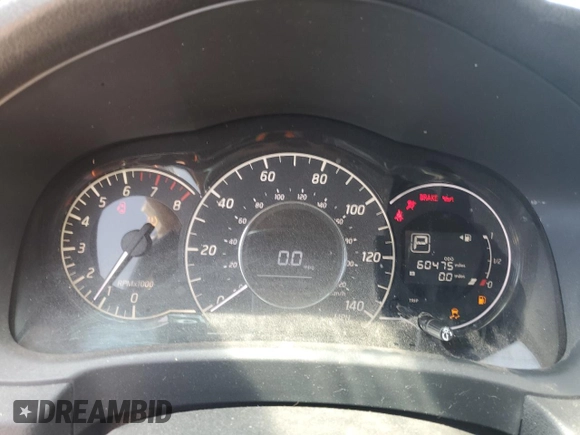 2019 Nissan Note SV with VIN 3N1CE2CP5KL366211, listed as a Copart auction lot 51860725 with 60,475 mi miles and Salvage title. Bid and sale history available at DreamBid. Image 9.