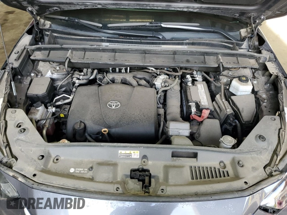 2021 Toyota Highlander L with VIN 5TDCZRBH6MS528171, listed as a Copart auction lot 50648405 with 75,297 mi miles and Clean title. Bid and sale history available at DreamBid. Image 12.