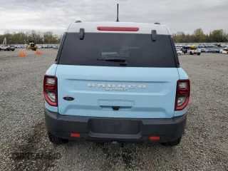 2024 Ford Bronco Sport Heritage с VIN 3FMCR9G67RRE18145, выставлен на аукционе Copart как лот 53853135 с пробегом 11 643 миль миль и Списание • Salvage title. История ставок и продаж доступна на DreamBid. Изображение 6.