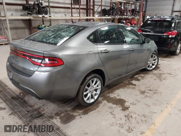 2013 Dodge Dart SXT with VIN 1C3CDFBA2DD122985, listed as a IAAI auction lot 41679711 with 137,999 mi miles. Bid and sale history available at carsss.com. Image 4.