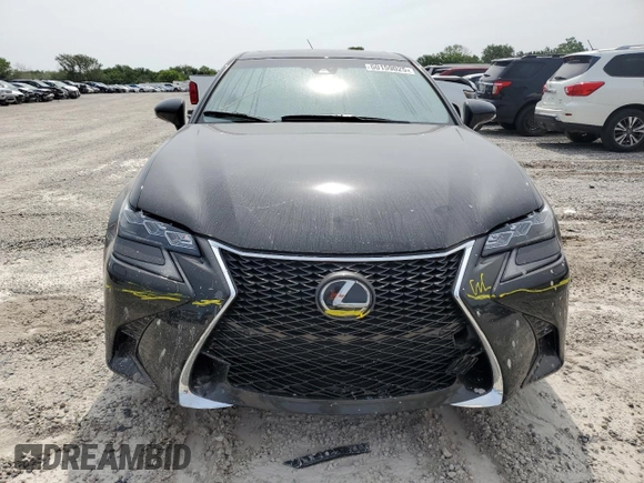2017 Lexus GS 350 with VIN JTHCZ1BLXHA007106, listed as a Copart auction lot 60159025 with Not provided miles and Salvage title. Bid and sale history available at DreamBid. Image 5.
