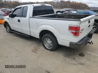 2010 Ford F-150 XL with VIN 1FTFX1CV6AKA84169, listed as a Copart auction lot 81760144 with 281,005 mi miles and Salvage Title. Bid and sale history available at carsss.com. Image 2.