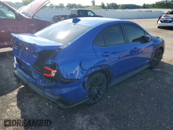 2022 Subaru WRX Premium with VIN JF1VBAH64N8008549, listed as a Copart auction lot 66389364 with 25,162 mi miles and Salvage Title. Bid and sale history available at carsss.com. Image 3.