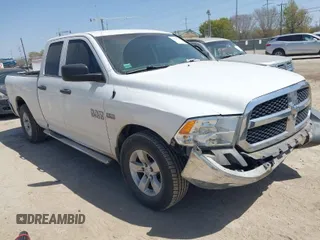 2015 Ram 1500 Tradesman with VIN 1C6RR6FT6FS613696, listed as a IAAI auction lot 41831534 with 183,492 mi miles and . Bid and sale history available at DreamBid. Image 1.