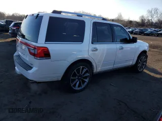 2016 Lincoln Navigator Reserve with VIN 5LMJJ2LT1GEL00395, listed as a Copart auction lot 46605355 with 68,905 mi miles and Salvage title. Bid and sale history available at DreamBid. Image 3.