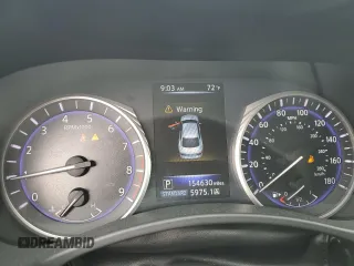 2015 Infiniti Q50 Sport with VIN JN1BV7AP2FM358154, listed as a Copart auction lot 55402455 with 154,630 mi miles and Salvage title. Bid and sale history available at DreamBid. Image 9.