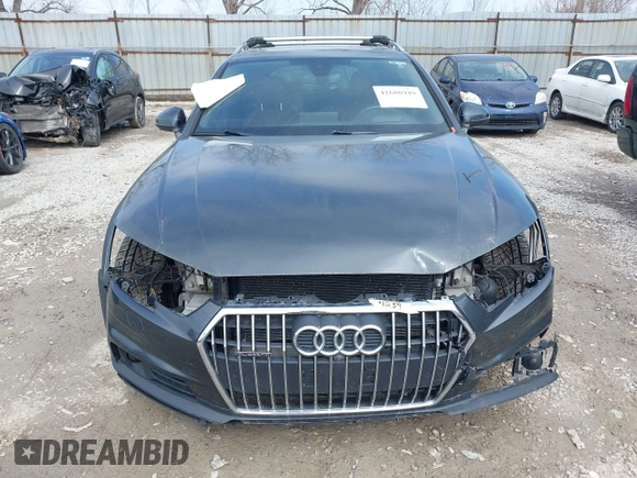 2018 Audi allroad Prestige with VIN WA19NAF41JA048945, listed as a IAAI auction lot 41686949 with 104,340 mi miles. Bid and sale history available at carsss.com. Image 13.
