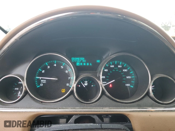 2015 Buick Enclave Leather with VIN 5GAKVBKD4FJ165995, listed as a Copart auction lot 44162745 with 177,167 mi miles and Salvage Title. Bid and sale history available at carsss.com. Image 9.