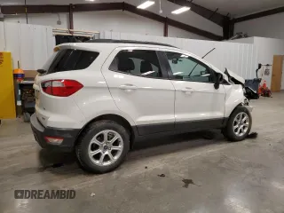2018 Ford EcoSport SE with VIN MAJ3P1TE8JC233958, listed as a Copart auction lot 52724095 with 97,071 mi miles and Salvage Title. Bid and sale history available at DreamBid. Image 3.
