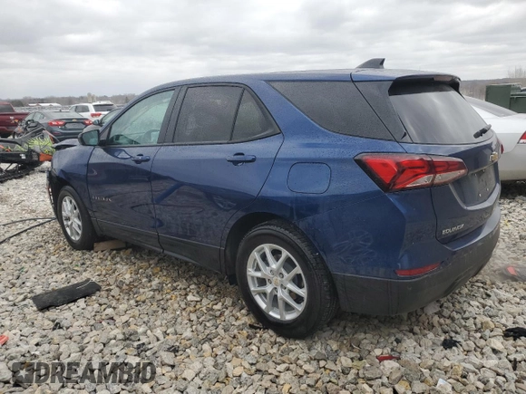 2022 Chevrolet Equinox LS z VIN 3GNAXSEV5NS228180, wystawiony jako Copart lot #52124125 z przebiegiem 12 639 mil mil oraz Czysty tytuł • Clean title. Historia ofert i sprzedaży dostępna na DreamBid. Obrazek 2.
