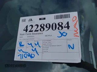 2020 Toyota Sienna LE Auto Access Seat с VIN 5TDKZ3DC0LS044909, выставлен на аукционе IAAI как лот 42289084 с пробегом 71 090 миль миль и . История ставок и продаж доступна на DreamBid. Изображение 18.
