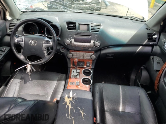 2012 Toyota Highlander Limited with VIN 5TDDK3EH3CS136524, listed as a Copart auction lot 55121145 with 194,480 mi miles and Salvage title. Bid and sale history available at DreamBid. Image 8.
