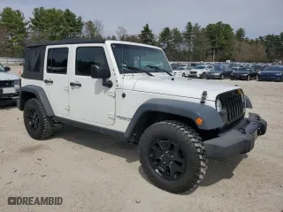 2016 Jeep Wrangler Unlimited Sport with VIN 1C4BJWDG7GL143536, listed as a Copart auction lot 53504455 with 155,805 mi miles and Clean Title. Bid and sale history available at carsss.com. Image 4.