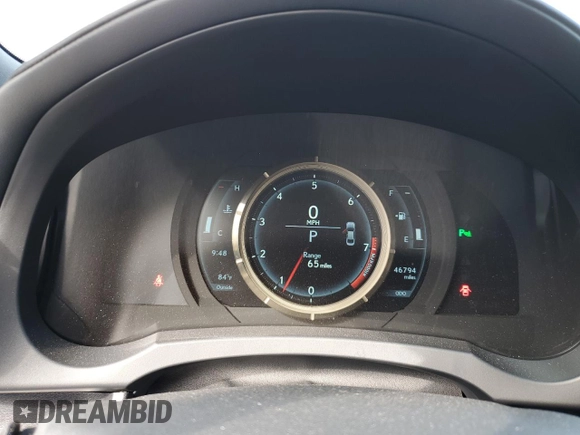 2020 Lexus IS with VIN JTHG81F26L5042300, listed as a Copart auction lot 65188344 with 46,794 mi miles and Salvage Title. Bid and sale history available at carsss.com. Image 9.