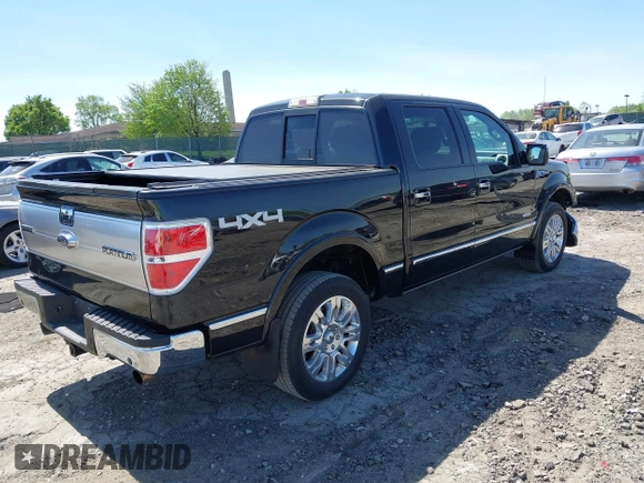 2013 Ford F-150 XL with VIN 1FTFW1ETXDFC78098, listed as a IAAI auction lot 42157142 with 104,778 mi miles and . Bid and sale history available at DreamBid. Image 4.