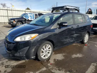 2013 Mazda 5 Sport with VIN JM1CW2BL1D0160845, listed as a Copart auction lot 48895075 with 64,527 mi miles and Salvage Title. Bid and sale history available at DreamBid. Image 1.