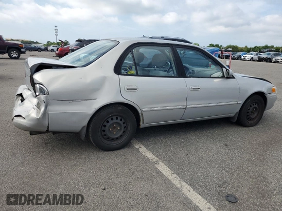 1999 Toyota Corolla VE with VIN 2T1BR12E7XC113103, listed as a Copart auction lot 63849025 with 104,830 mi miles and Salvage title. Bid and sale history available at DreamBid. Image 3.