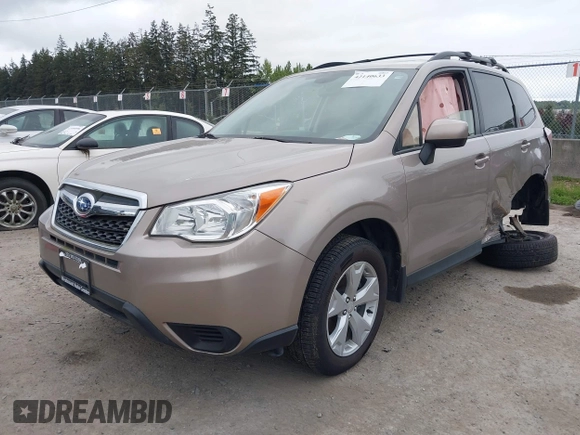 2015 Subaru Forester 2.5i Premium with VIN JF2SJAFC0FH559041, listed as a IAAI auction lot 42140633 with 126,513 mi miles. Bid and sale history available at carsss.com. Image 17.