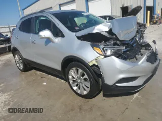 2017 Buick Encore Preferred with VIN KL4CJASB0HB025702, listed as a Copart auction lot 55781705 with 115,692 mi miles and Salvage title. Bid and sale history available at DreamBid. Image 4.