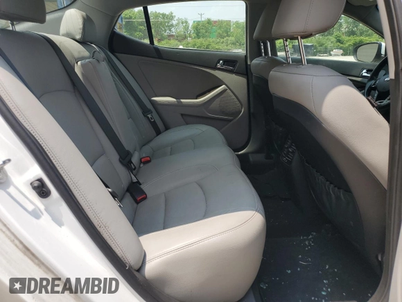 2013 Kia Optima EX z VIN 5XXGN4A78DG168380, wystawiony jako Copart lot #59314155 z przebiegiem Nie podano mil oraz Czysty tytuł • Clean title. Historia ofert i sprzedaży dostępna na DreamBid. Obrazek 10.
