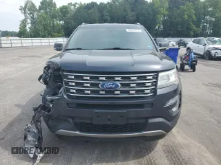 2017 Ford Explorer XLT with VIN 1FM5K8D88HGD74448, listed as a Copart auction lot 57061275 with 110,439 mi miles and Salvage title. Bid and sale history available at DreamBid. Image 5.
