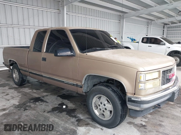 1995 GMC Sierra 1500 z VIN 2GTEK19K1S1535176, wystawiony jako IAAI lot #42243366 z przebiegiem 220 755 mil mil oraz . Historia ofert i sprzedaży dostępna na DreamBid. Obrazek 1.
