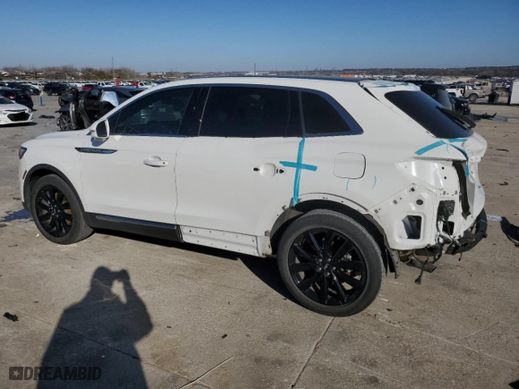 2021 Lincoln Nautilus Reserve with VIN 2LMPJ6K92MBL10682, listed as a Copart auction lot 82867764 with 45,078 mi miles and Salvage Title. Bid and sale history available at carsss.com. Image 2.