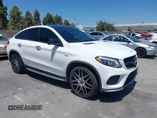 2016 Mercedes-Benz GLE 450 AMG with VIN 4JGED6EB9GA013353, listed as a IAAI auction lot 42559249 with 60,747 mi miles and . Bid and sale history available at DreamBid. Image 1.
