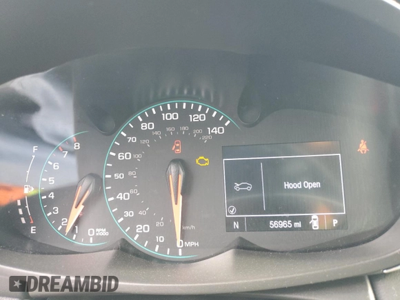 2020 Chevrolet Trax LS with VIN KL7CJKSB7LB061078, listed as a Copart auction lot 49947845 with 56,965 mi miles and Salvage Title. Bid and sale history available at DreamBid. Image 9.
