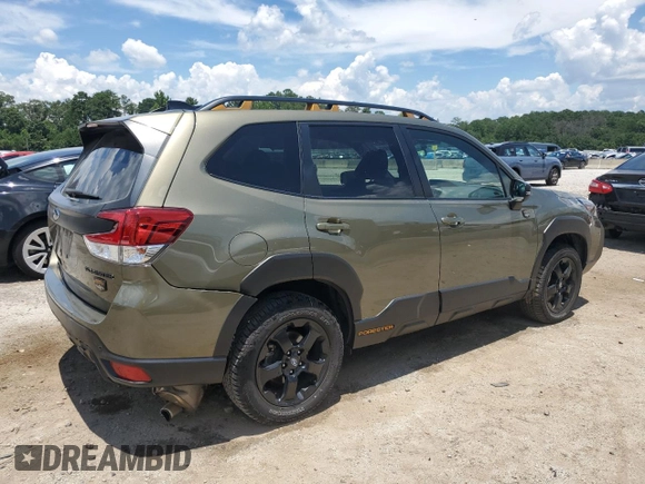 2024 Subaru Forester Wilderness with VIN JF2SKAJC3RH473201, listed as a Copart auction lot 63569115 with 34,033 mi miles and Clean title. Bid and sale history available at DreamBid. Image 3.
