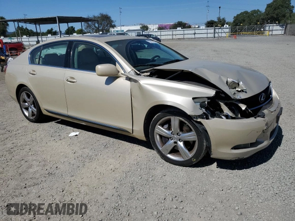 2007 Lexus GS 350 with VIN JTHBE96S970018819, listed as a Copart auction lot 73711404 with 89,603 mi miles and Salvage Title. Bid and sale history available at carsss.com. Image 4.