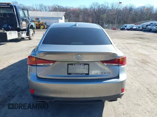 2017 Lexus IS with VIN JTHCM1D21H5023173, listed as a IAAI auction lot 41824224 with 138,629 mi miles. Bid and sale history available at carsss.com. Image 16.