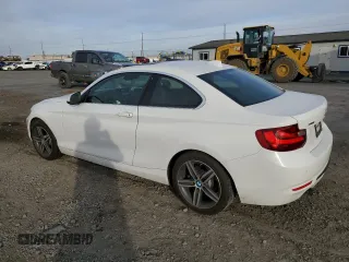 2017 BMW 2 Series 230i xDrive with VIN WBA2H9C36HV642617, listed as a Copart auction lot 77655454 with 45,977 mi miles and Salvage Title. Bid and sale history available at carsss.com. Image 2.