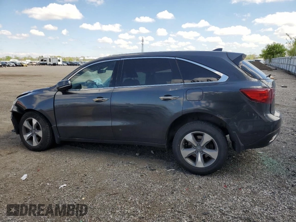 2016 Acura MDX z VIN 5FRYD4H2XGB502755, wystawiony jako Copart lot #56886315 z przebiegiem 276 753 mil mil oraz Czysty tytuł • Clean title. Historia ofert i sprzedaży dostępna na DreamBid. Obrazek 2.